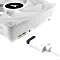 Corsair iCUE LINK QX120 RGB Starter Kit, weiß, LED-Steuerung, 120mm, 3er-Pack Vorschaubild