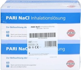 Pari NaCl 0.9% Inhalationslösung Ampullen, 300ml (120x 2.5ml)