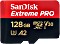 SanDisk Extreme PRO R200/W90 microSDXC 128GB Kit, UHS-I U3, A2, Class 10 (SDSQXCD-128G-GN6MA)