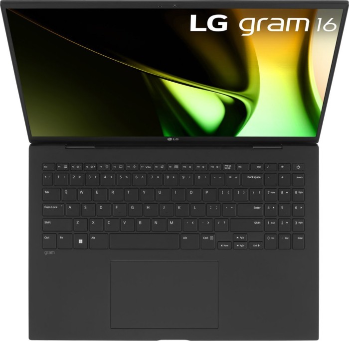 LG gram 16 (2024), czarny, Core Ultra 7 155H, 16GB RAM, 512GB SSD, DE