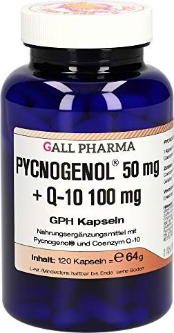 Pycnogenol 50mg + Q-10 100mg GPH Kapseln, 120 Stück