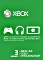 Microsoft Xbox Live z&#322;oto Subscription Card - 3 Monats abonament (Xbox SX/Xbox One/Xbox 360) (ZE4-00006)