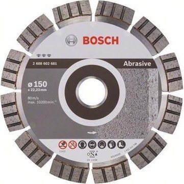Bosch Professional Best for Abrasive tarcza diamentowa  150x2.4mm, sztuk 1