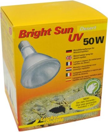 Lucky Reptile Bright Sun UV Desert lampa 50W