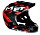 MET Parachute fullface-Helmet black/red glossy