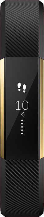 Fitbit Alta Large tracker aktywności czarny/złoty