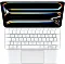 Apple Magic keyboard, KeyboardDock do iPada Pro 11" (M4), biały, ES (MWR03Y/A)