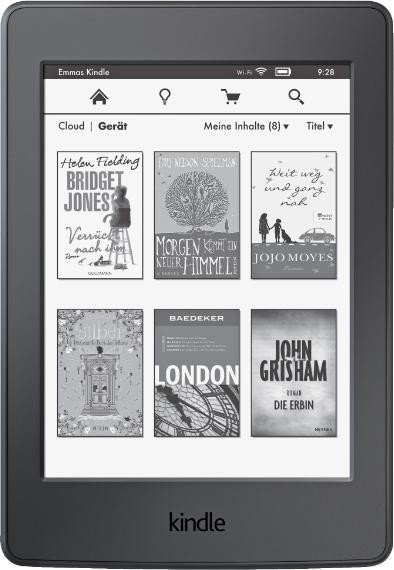 Amazon Kindle Paperwhite 7. Gen czarny, bez reklam