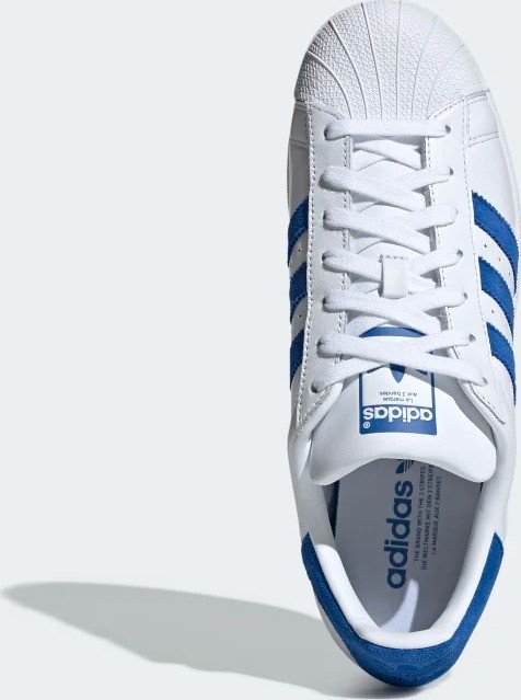 adidas superstar cloud white blue