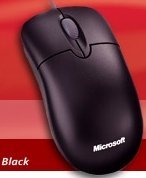 Microsoft OEM Basic Optical Mouse czarny, PS/2 & USB