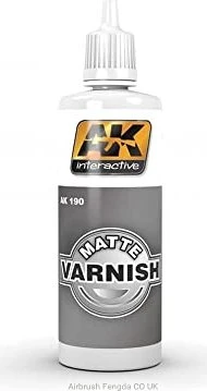 AK Interactive Ultra Mat Finish Varnish – AK183 – 60ml – Top Quality For Models