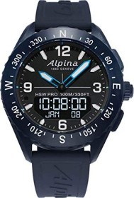 Alpina AlpinerX blau mit Kautschukarmband blau