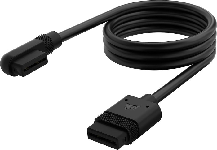 Corsair iCUE LINK cable, 90° angled, 600mm, black