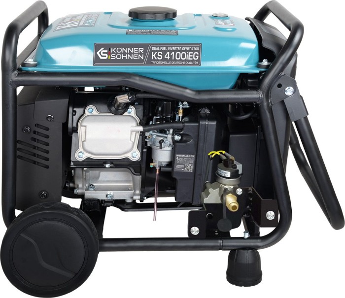 K&S Notstromaggregat Dual LPG GAS Benzin Inverter Stromerzeuger