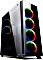 Sahara P75 RGB Sync, black, fan LED RGB, glass window