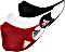 adidas Training Face Cover Mundschutzmaske zmywalne M/L czarny/biały/czerwony, 3 sztuki (HB7852)