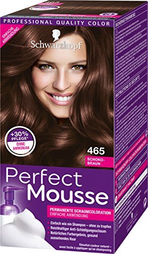 Schwarzkopf Perfect Mousse Haarfarbe 465 schokobraun, 93ml