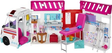 Mattel Barbie 2-in-1 Krankenwagen