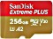 SanDisk Extreme PLUS R200/W140 microSDXC 256GB Kit, UHS-I U3, A2, Class 10 (SDSQXBD-256G)