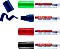 edding 4090 marker kredowy czarny/czerwony/niebieski/jasnozielony, zestaw 4 sztuk (4-4090-4999)