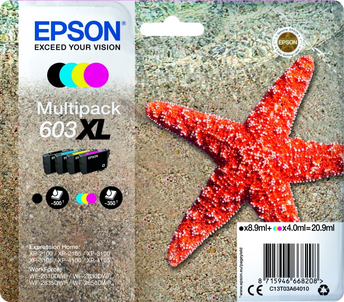 Epson Tinte 603XL Multipack