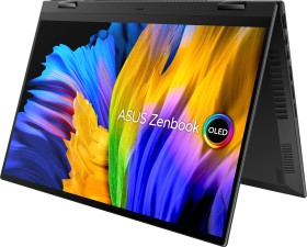 ASUS ZenBook Flip 14 OLED UN5401QA-K181W Jade Black, Ryzen 9 5900HX, 16GB RAM, 512GB SSD, DE