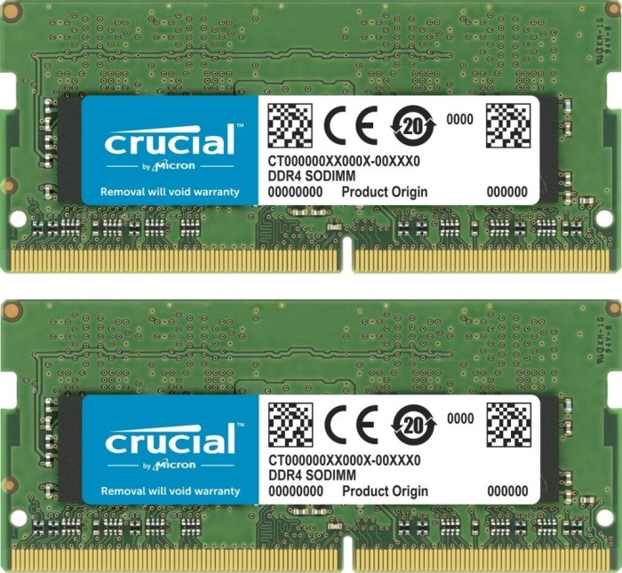 Crucial SO-DIMM Kit 32GB, DDR4-3200, CL22-22-22