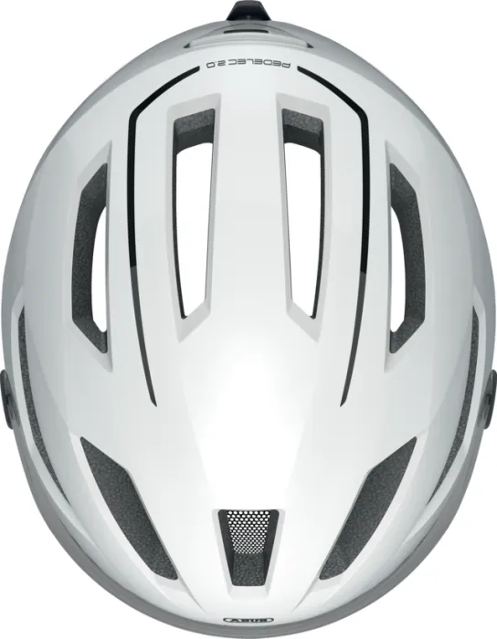 ABUS Pedelec 2.0 ACE Helm pearl white