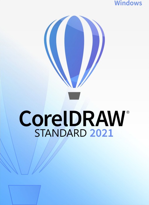 Corel CorelDraw Standard 2021, ESD (niemiecki) (PC)