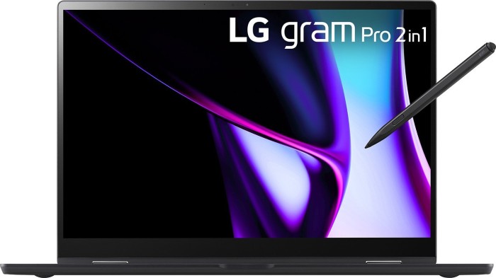 LG gram Pro 16 2-w-1, Core Ultra 7 155H, 16GB RAM, 1TB SSD, DE