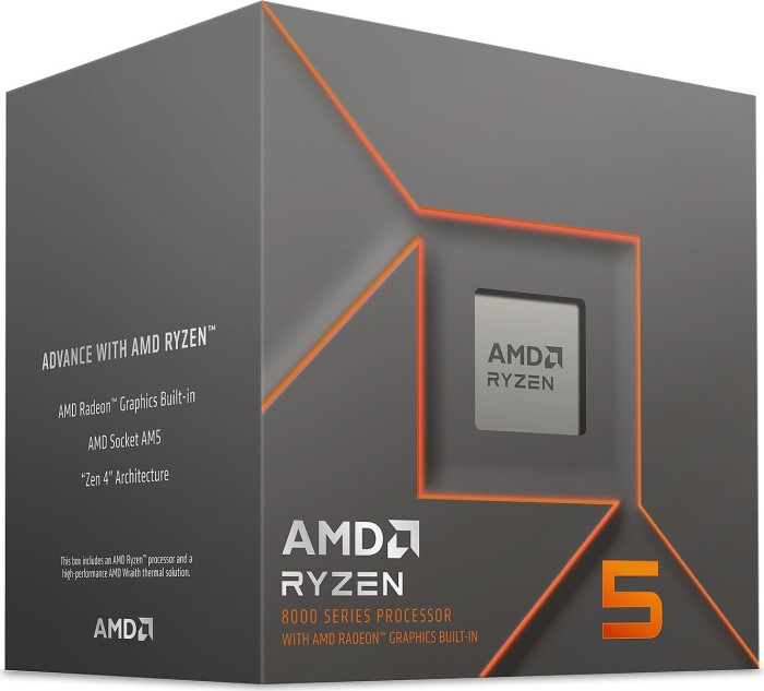 AMD Ryzen 5 8500G, 2C+4c/12T, 3.50-5.00GHz, boxed (100-100000931BOX)