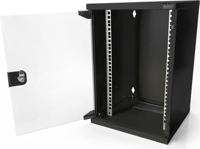 Digitus Professional DN-10 9HE 10" Wandschrank, schwarz, 300mm tief