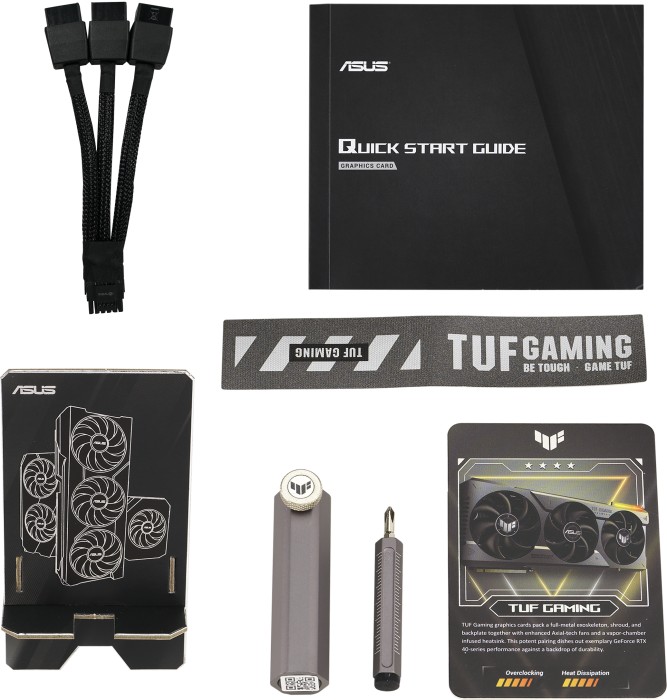 ASUS TUF Gaming GeForce RTX 4080, TUF-RTX4080-16G-GAMING, 16GB GDDR6X, 2x HDMI, 3x DP
