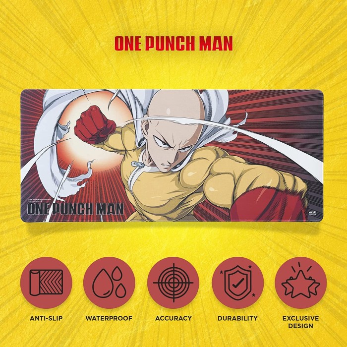 Grupo Erik Editores One Punch Man Saitama XL, 800x350mm, motyw kolorowy