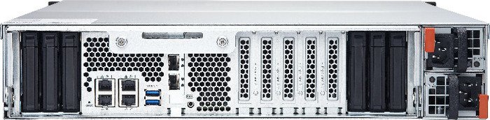 QNAP Turbo Enterprise Station TES-3085U-D1548-32GR, 2x 10Gb SFP+, 4x Gb LAN, 32GB Reg ECC RAM, 2U