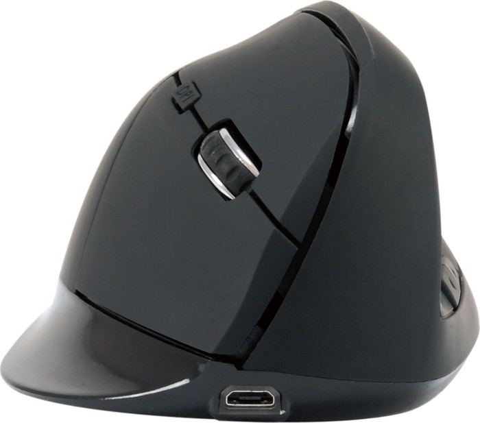 LORCAN03B ERGO 6-Button Ergonomic Bluetooth Mouse, Rechargeable Battery -  Conceptronic