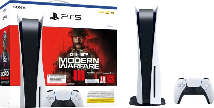 Sony PlayStation 5 - 825GB Call of Duty: Modern Warfare III Bundle weiß