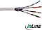 InLine Twisted-Pair kabel przyłączeniowy, Cat6, S/FTP, bez wtyczki, 100m, biały (76499W)