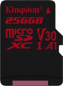 R100/W80 microSDXC 256GB UHS I U3