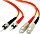 StarTech LWL Duplex Kabel, OM1, 2x ST Stecker/2x SC Stecker, 3m (FIBSTSC3)