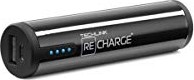 Techlink Recharge 2600 Pocket Power schwarz