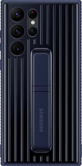 Samsung Protective Standing Cover für Galaxy S22 Ultra Navy
