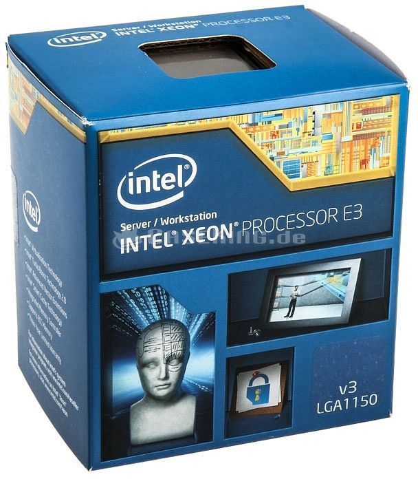 Intel Xeon E3-1241 v3, 4C/8T, 3.50-3.90GHz, box