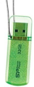 Silicon Power Helios 101 grün 32GB, USB-A 2.0