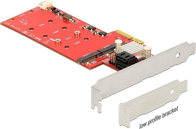 DeLOCK PCIe -> M.2 SATA, PCIe -> SATA
