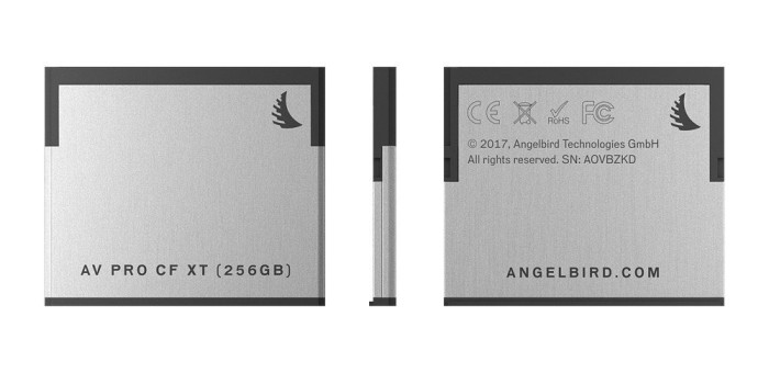 Angelbird AV PRO XT R550/W450 CFast 2.0 CompactFlash Card 256GB