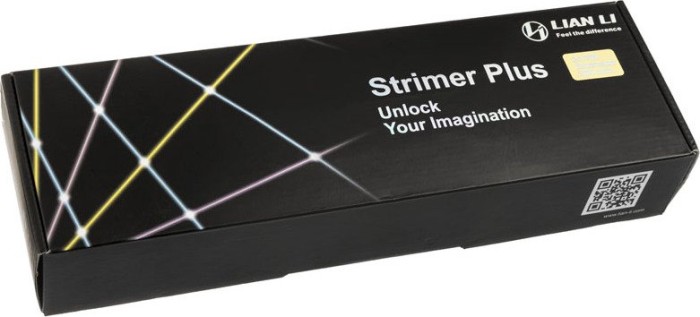 Lian Li Strimer Plus, 24-Pin ATX Verlängerungskabel, RGB beleuchtet