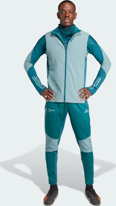 Adidas FC Arsenal Tiro 23 Winterized Weste Weste Rich Green hazy Adidas FC Arsenal Tiro 23 Winterized Weste Weste Rich Green hazy