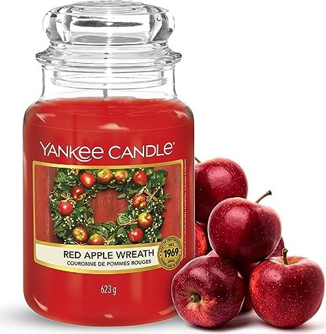 Yankee Candle Red Apple Wreath Duftkerze, 623g