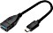 Digitus USB-C [Stecker] / USB-A [Buchse] OTG Adapterkabel, 0.15m (AK-300315-001-S)